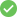 Icône représentant une bulle verte avec un check à l'interieur